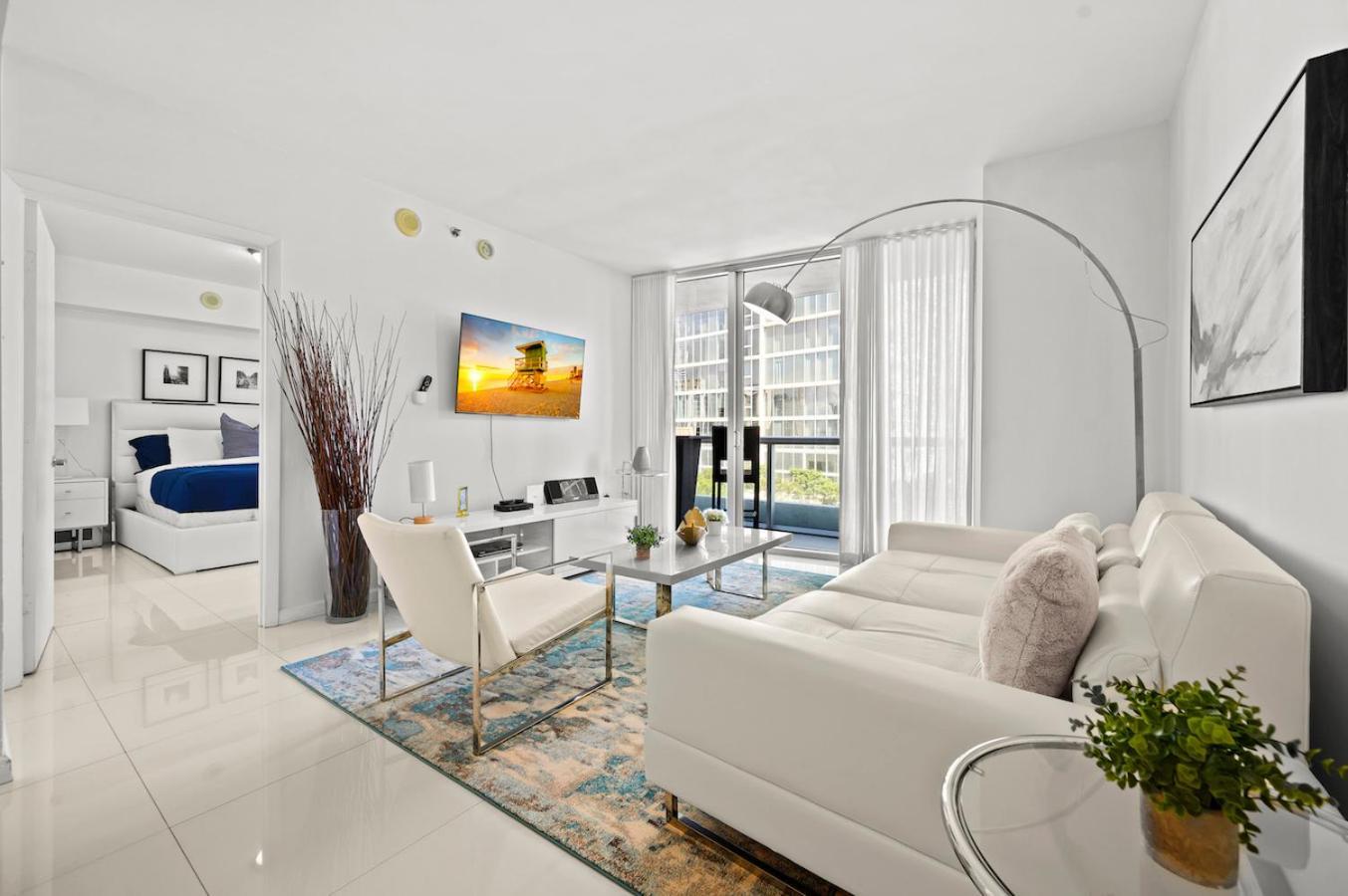 Luxury 1 Bedroom W Icon Brickell-waterviews Appartamento Miami